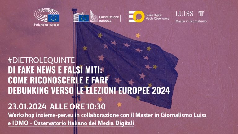 #dietrolequinte di fake news e falsi miti - 23 gennaio 2024