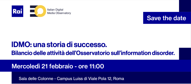 IDMO: una storia di successo. Bilancio delle attività dell’Osservatorio sull’information disorder