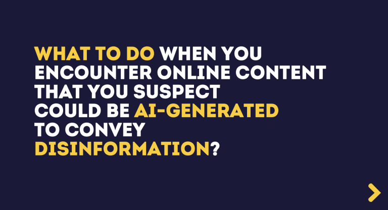 Tips for users to detect ai-generated content