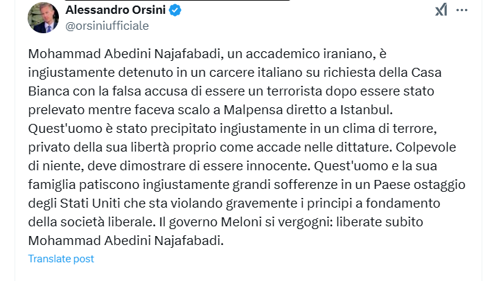 Cecilia Sala al centro delle tensioni tra Italia, Iran e Stati Uniti?