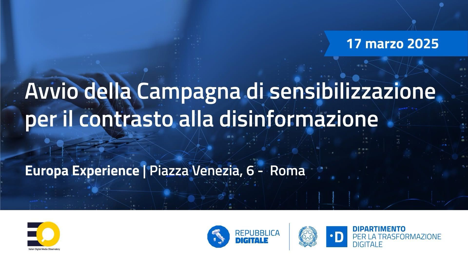 Al via la seconda edizione della campagna di sensibilizzazione per il contrasto alla disinformazione - Repubblica Digitale